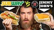 Subway vs. Jimmy John's Taste Test | FOOD FEUDS still