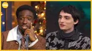 Timothee Chalamet/Caleb McLaughlin & Finn Wolfhard/Robin Arzon & Jess Sims still