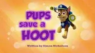 Pups Save a Hoot still