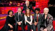 Dame Shirley Bassey, David Walliams, Catherine Tate, Richard Ayoade, Annie Lennox still