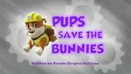 Pups Save the Bunnies still