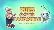 Pups Save a Bookmobile still