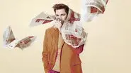 John Krasinski with Machine Gun Kelly still