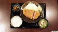 Shoulder Rosukatsu Set Meal of Honcho, Ageo City, Saitama Prefecture still