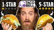 1 Star vs. 5 Star Taco Bell Taste Test still