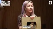 Solar learns a new form of Korean style entertainment from Jessi. still