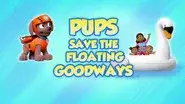 Pups Save the Floating Goodways still