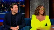 Gayle King, Tony Dokoupil, Nate Burleson, Betty Gilpin still