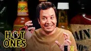 Jimmy Fallon Gets Spooked By Spicy Wings still