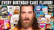 We Tried EVERY Birthday Snack still