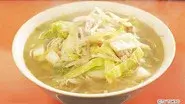 Tanmen and Pork Sukiyaki of Shimonita, Gunma Prefecture still
