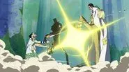 Admiral Kizaru's Fierce Assault! The Straw Hats Face Certain Death! still