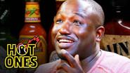 Hannibal Buress Freestyles While Eating Spicy Wings still