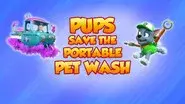 Pups Save the Portable Pet Wash still