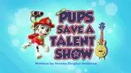 Pups Save a Talent Show still