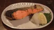 Salt-grilled Salmon still