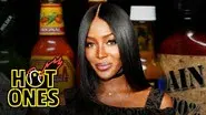 Naomi Campbell Almost Faints While Eating Spicy Wings still