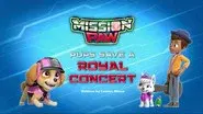 Mission PAW: Pups Save a Royal Concert still
