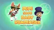 Pups Save Baby Humdinger still
