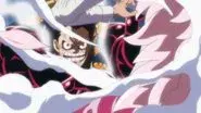 Luffy! An All-Out Leo Bazooka! still