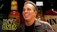 Sebastian Maniscalco Is Thankful While Eating Spicy Wings still