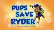 Pups Save Ryder still