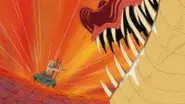 A Battle in the Heat! Luffy vs. The Giant Dragon! still