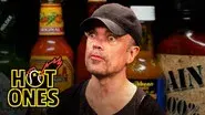 Peter Dinklage Breathes Fire While Eating Spicy Wings still
