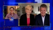 Joe Scarborough, Mika Brzezinski, Bebe Rexha still