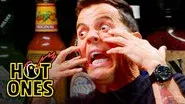 Steve-O Tells Insane Stories While Eating Spicy Wings still
