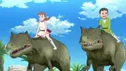 Riding a Dinosaur on Vacation still