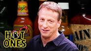 Tony Hawk Embraces the Pain While Eating Spicy Wings still