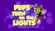 Pups Turn On the Lights still