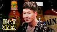 Barry Keoghan Plays Hard to Get While Eating Spicy Wings still