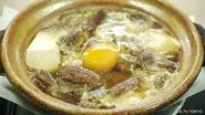 Stewed Beef and Five Ingredient Rice-in-a-Pot at a Drive-in, To-kamachi City, Niigata Prefecture still