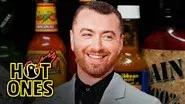 Sam Smith Screams in Pain While Eating Spicy Wings still