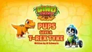 Pups Save a T-Rex Tyke still