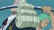 Explosion! The Three Swords Style! Zoro vs. Baroque Works! still