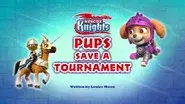 Rescue Knights: Pups Save a Tournament still