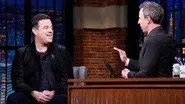 Carson Daly, Juliette Lewis, Patrick Radden Keefe still