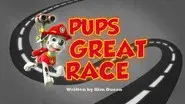 Pups Great Race still