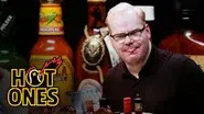 Jim Gaffigan Rediscovers His Flop Sweat Eating Spicy Wings still