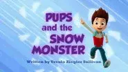 Pups and the Snow Monster still