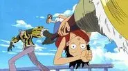 I Won't Die! Fierce Battle, Luffy vs. Krieg! still