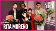 Rita Moreno, Val & Maks Chmerkovskiy, Scott Hamilton still