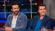 Ryan Reynolds, Rob McElhenney, James Taylor still