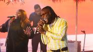 Casey Affleck, Jack Quaid, Musical Guest Burna Boy still