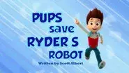 Pups Save Ryder's Robot still