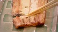 White-grilled treat still