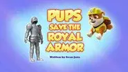 Pups Save the Royal Armor still